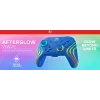 Comando com fios e sem fios Turtle Beach Afterglow Wave Blue para Nintendo Switch 2 – Bluetooth/USB-C, RGB, bateria integrada de 20 horas, cabo de 3 m