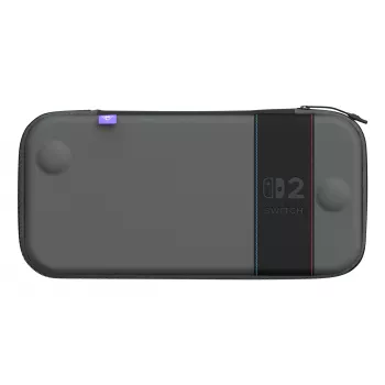 Mala de viagem Turtle Beach PlayTrek capa fina para Nintendo Switch 2 — antracite preto, 290×58×145 mm