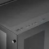Mars Gaming MCV3 preto Custom XXL torre gaming E-ATX janela frontal e lateral em vidro temperado estrutura modular de câmara dupla