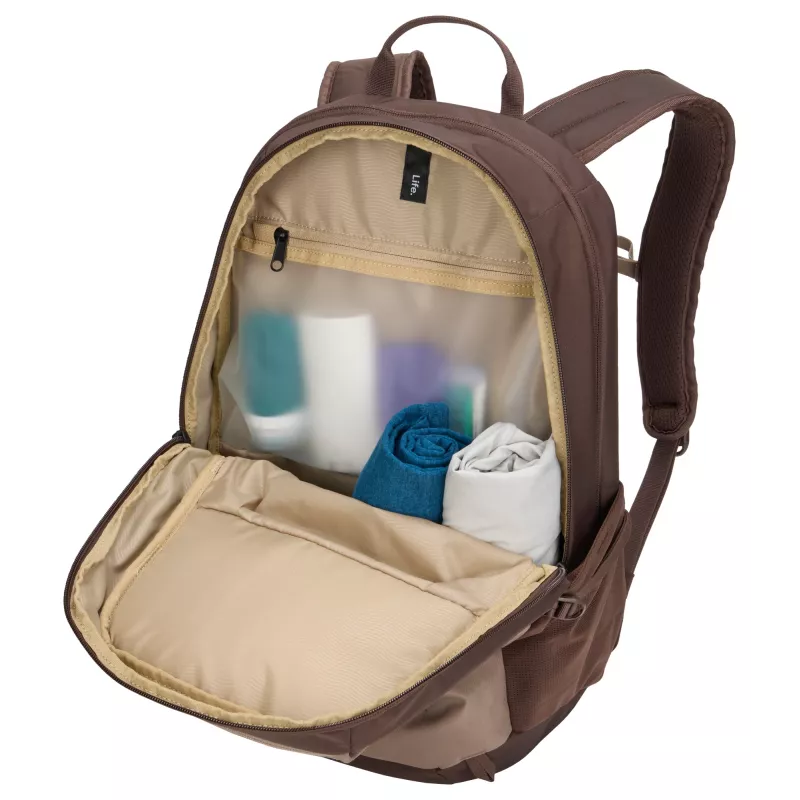 Thule EnRoute TEBP5216 - Tinted Taupe/ Nuanced Brown mochila casual castanho, taupe nylon