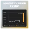 Axagon ADA-HA adaptador de áudio USB-A para jack de 3,5 mm Hi-Res DAC, 384 kHz/32 Bit, estéreo