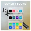 Axagon ADA-HA adaptador de áudio USB-A para jack de 3,5 mm Hi-Res DAC, 384 kHz/32 Bit, estéreo