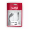 Axagon ADA-HA adaptador de áudio USB-A para jack de 3,5 mm Hi-Res DAC, 384 kHz/32 Bit, estéreo