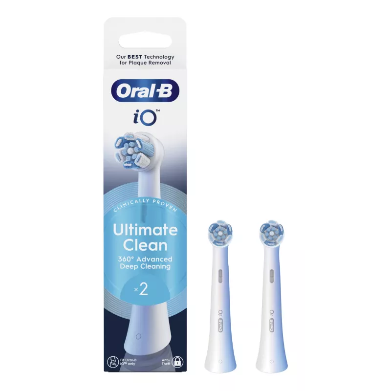 Oral-B 80782596 cabeça de escova de dentes 2 unid. branco