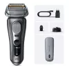 Máquina de barbear Braun Series 9 Pro+ 9625s – grafite, 5 cabeças de corte, bateria de iões de lítio, aparador, molhado e seco