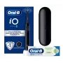 Escova de dentes elétrica vibratória BRAUN Oral‑B iO2 para adultos preto — bateria integrada, 1 cabo, 1 cabeça de escova