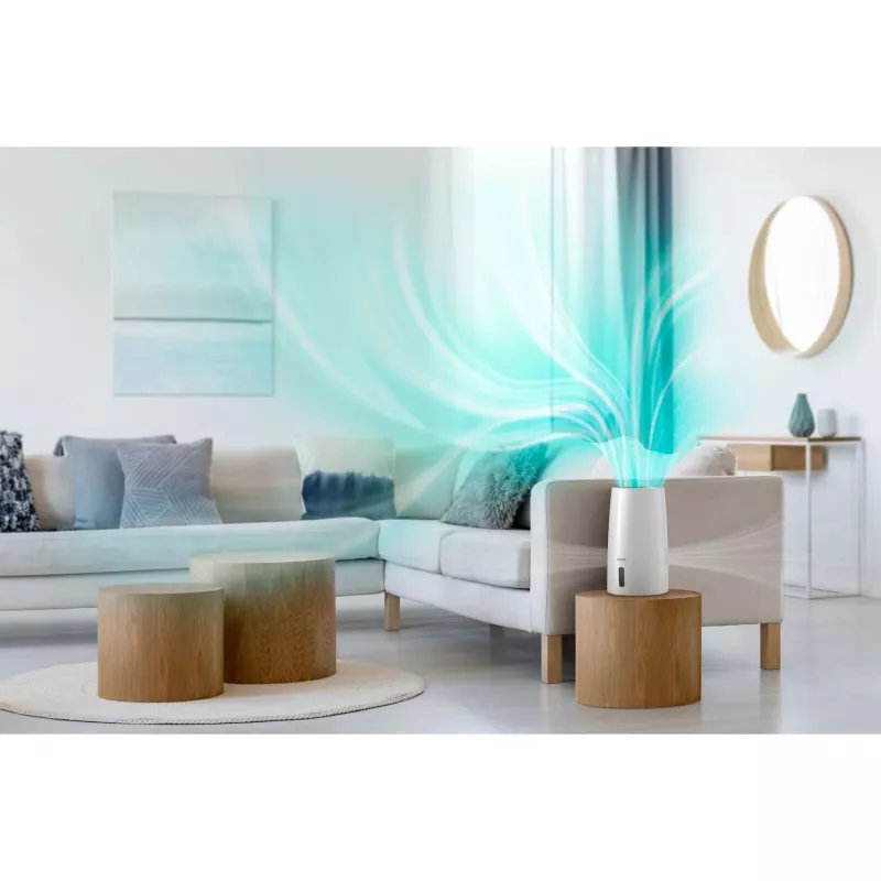 Humidificador Philips HU3916/10 3 L ultrassónico, 25 W, branco/rosé gold, 250×250×375 mm