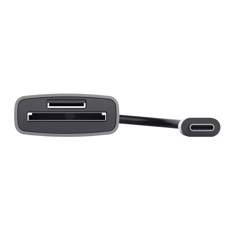 Leitor de cartões Trust 24136 USB 3.2 Gen 1 (3.1 Gen 1) Type-C alumínio