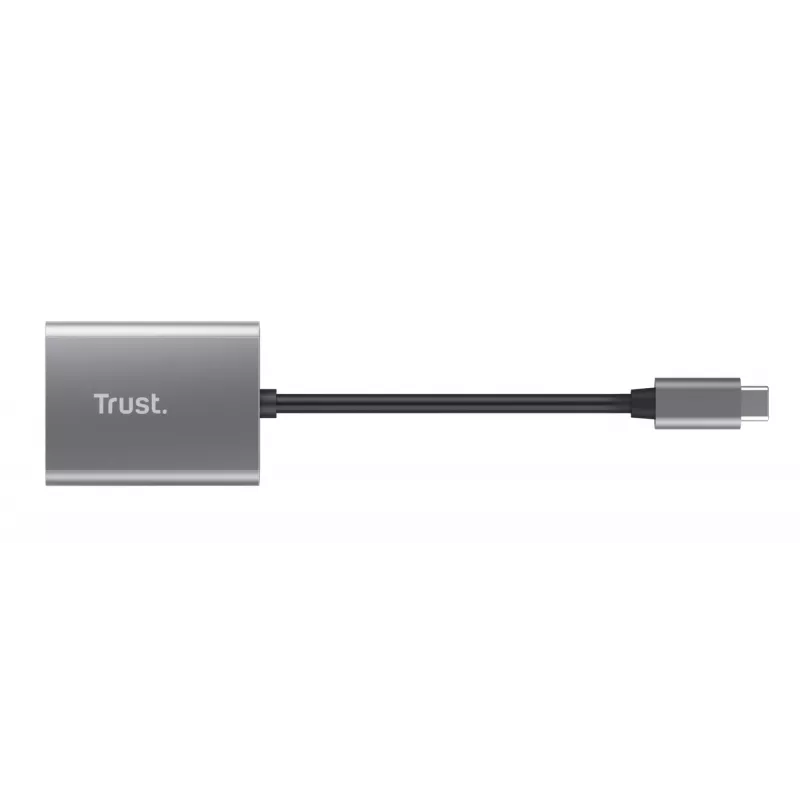 Leitor de cartões Trust 24136 USB 3.2 Gen 1 (3.1 Gen 1) Type-C alumínio