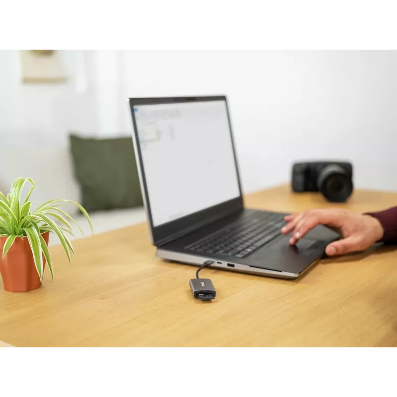 Leitor de cartões Trust 24136 USB 3.2 Gen 1 (3.1 Gen 1) Type-C alumínio