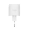 Carregador Trust Maxo 30W USB-C GaN para interiores carregamento rápido branco