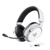 Headset Trust GXT 499 Forta com fios e sem fios arco de cabeça gaming branco