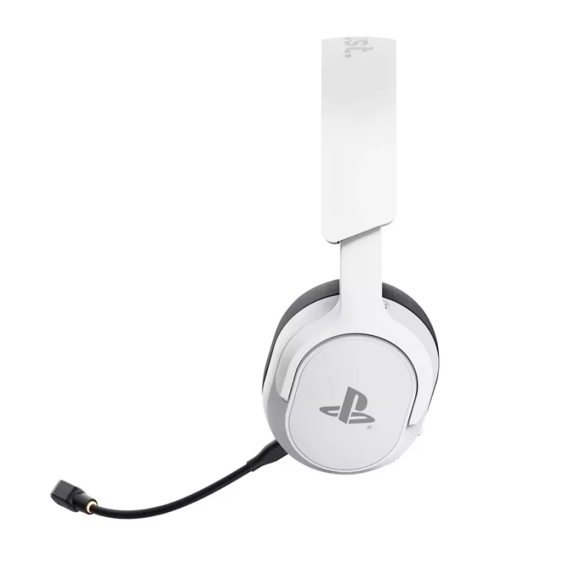 Headset Trust GXT 499 Forta com fios e sem fios arco de cabeça gaming branco