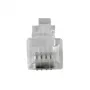 Conector modular ACT RJ10 (4P/4C) para cabo plano