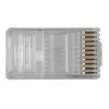 Conector modular ACT RJ48 (10P/10C) para cabo plano