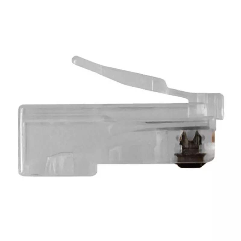 Conector modular ACT RJ48 (10P/10C) para cabo plano