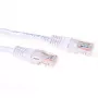 Cabo de patch ACT branco 20 metros U/UTP CAT6 com fichas RJ45