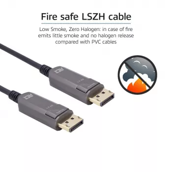 Cabo DisplayPort ACT AK4173 30 m preto
