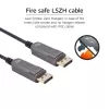 Cabo DisplayPort ACT AK4174 40 m preto