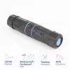 Conector fêmea ACT CAT6A blindado exterior IP68 RJ45 SD6522, conector fêmea Ethernet inline Cat6A blindado