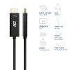 Cabo ótico ativo ACT 100 metros HDMI Premium High Speed 4K v2.0 LSZH ficha HDMI-A - ficha HDMI-A
