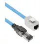 ACT CAT6A S/FTP B2ca PoE++ 100W cabo de instalação sólido pré-montado FB0175