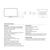 ACT Aero 4K sistema de apresentação sem fios, desktop, preto, cinzento, 3840 x 2160, 2160p, USB Type-C, USB