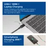 ACT docking station universal USB-C 4K, para 3 monitores HDMI/DisplayPort, DisplayLink