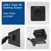 ACT docking station universal USB-C 4K, para 3 monitores HDMI/DisplayPort, DisplayLink