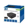ACT docking station universal USB-C 4K, para 3 monitores HDMI/DisplayPort, DisplayLink
