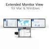 ACT docking station universal USB-C 4K, para 3 monitores HDMI/DisplayPort, DisplayLink