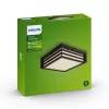 Philips myGarden Moonshine plafonier 28W E27 sem lâmpada, aplique de parede exterior, antracite, alumínio, plástico, IP44, jardim, terraço, II