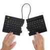 R-Go Tools teclado ergonómico R-Go Split Break com software de pausas, teclado dividido ergonómico, QWERTY (NÓRDICO), Bluetooth, preto