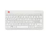 R-Go Tools teclado ergonómico R-Go Compact Break, teclado compacto com software de pausas, QWERTZ (CH), Bluetooth, branco