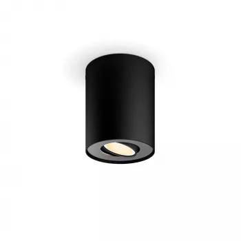 Spot inteligente Philips Hue 929003811601, Bluetooth, 4,2 W, preto, Ø103 mm, altura 120 mm