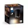 Spot inteligente Philips Hue 929003811601, Bluetooth, 4,2 W, preto, Ø103 mm, altura 120 mm