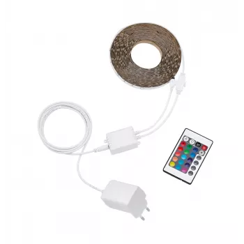 Philips fita LED 15 m RGB conjunto completo com telecomando, regulável, 230 V