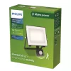Aplique de parede exterior Philips Lois 30 W LED, preto, caixa metálica, 220–240 V, LED fixo