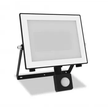 Aplique de parede exterior Philips Lois 50W LED, caixa metálica preta, lâmpada não substituível, 220–240V