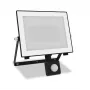 Aplique de parede exterior Philips Lois 50W LED, caixa metálica preta, lâmpada não substituível, 220–240V