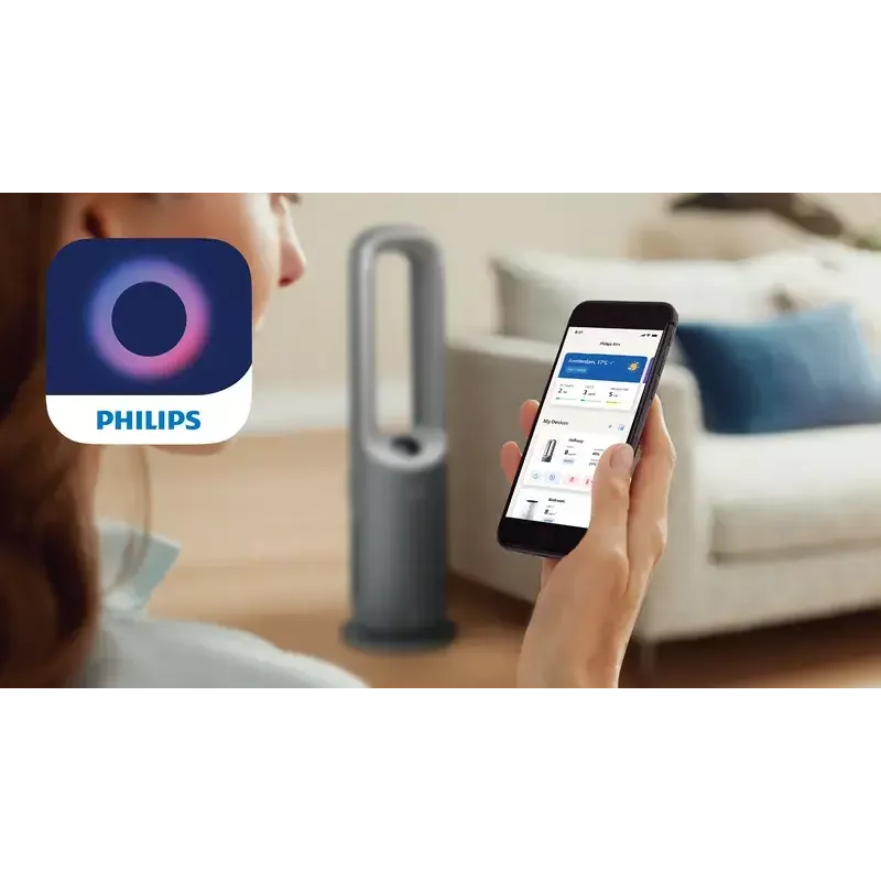 Filtro de substituição para purificador de ar Philips FYM860/30 integrado 3-em-1 99,97 % de eficiência, 211×211×253 mm