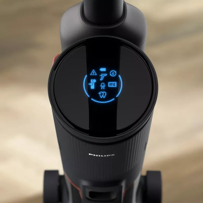 Philips série 6000 XW6264/11 aspirador vertical/vassoura elétrica bateria seco e húmido ciclónico sem saco cinzento