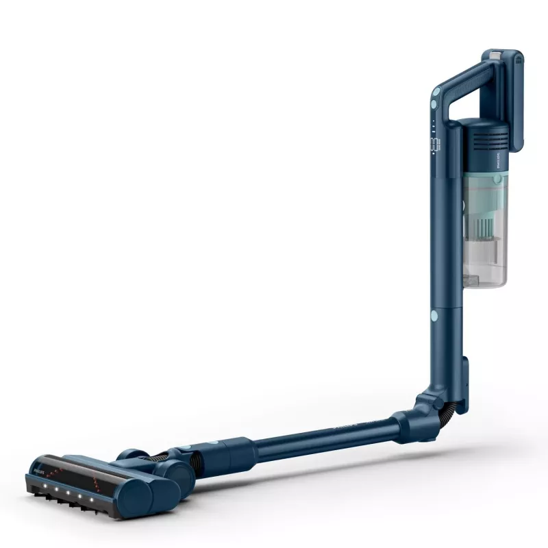 Aspirador vertical Philips XC5242/10 — a bateria, sem saco, depósito de pó 0,27 L, Li‑Ion 25,2 V, para pisos duros e macios (sálvia)