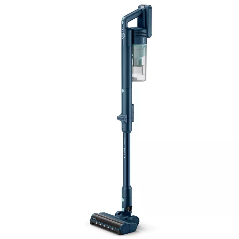 Aspirador vertical Philips XC5242/10 — a bateria, sem saco, depósito de pó 0,27 L, Li‑Ion 25,2 V, para pisos duros e macios (sálvia)