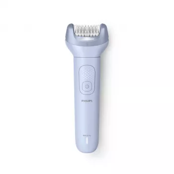 Depiladora Philips Série 8000 BRE711/00 — 32 pinças, 2 velocidades, uso molhado e seco, bateria de iões de lítio integrada, azul