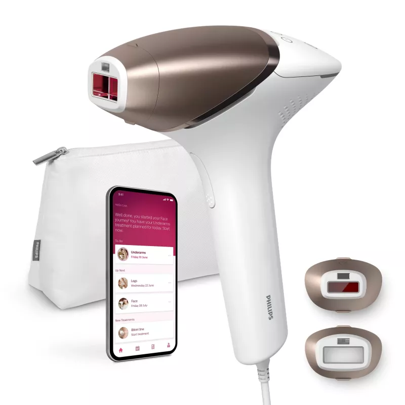 Aparelho de remoção de pelos por IPL Philips Lumea Prestige Lumea IPL Série 8000 BRI945/00 com SenseIQ