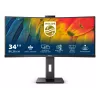 Monitor de computador Philips Série 5000 34B1U5600CH/23 86,4 cm (34 polegadas) 3440 x 1440 píxeis Wide Quad HD LCD preto