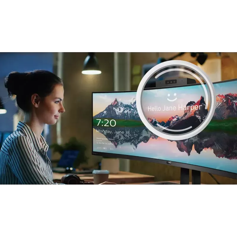 Monitor de computador Philips Série 5000 34B1U5600CH/23 86,4 cm (34 polegadas) 3440 x 1440 píxeis Wide Quad HD LCD preto