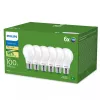 Philips Ultra Efficient lâmpada LED E27 A60, 7,3 W (equivalente a 100 W), 2700 K, pack de 6