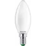 Philips Ultra Efficient lâmpada LED E14 B35, 2,1 W (equivalente a 40 W), 2700 K, pack de 3